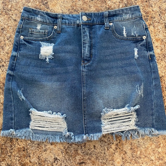 Wild Fable Denim Skirt - Picture 1 of 4